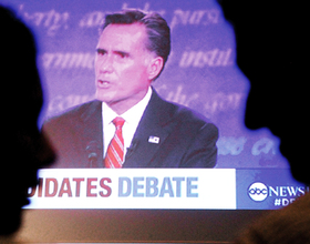 Candidates disagree over domestic issues in first presidential debate