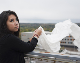 Warm welcome: Student hopes to give Dalai Lama scarf as symbol of personal connection