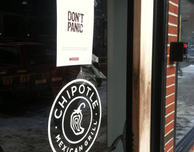 Chipotle Mexican Grill on Marshall Street closed for maintenance after water pipe bursts