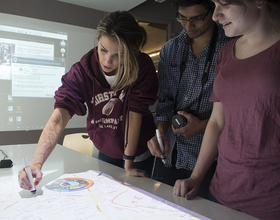 Building the future: Studio C encourages students interested in civil engagement to brainstorm ideas