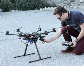 Group uses drones to take aerial photography 