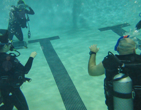 National Aquatic Service offers scuba lessons, Skaneatles lake dives