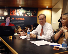 Chancellor Kent Syverud urges Syracuse University community to move forward from sit-in