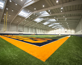 Gallery: Syracuse offers sneak peek to indoor practice facility before official opening