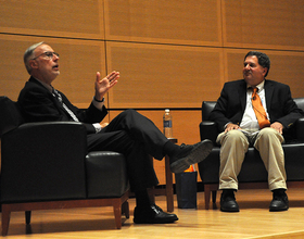 Dan Balz discusses 2016 election during talk at Syracuse University