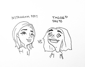 Instagram Post VS. Tagged Photo