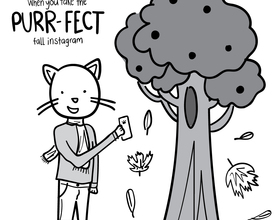 The purr-fect fall Instagram