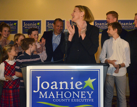 Joanie Mahoney elected for third term as Onondaga County executive