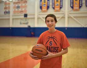 Sophomore recovers from brain cancer and manages men's basketball team