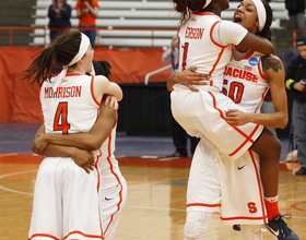 Syracuse advances to program's first-ever Sweet 16 with 76-59 win over Albany