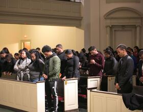 Community honors memory of late Syracuse University student Justin Robinson at memorial service