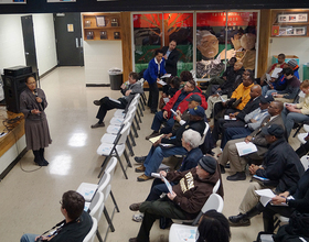 Syracuse community members express skepticism at meeting on potential merger