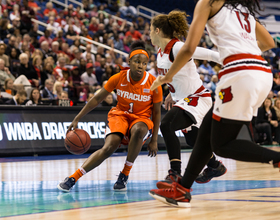 Cornelia Fondren and Alexis Peterson propel Syracuse to the ACC championship with 80-75 win against Louisville