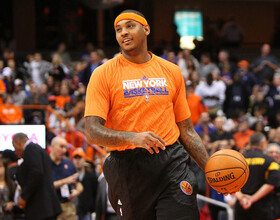 Watch Carmelo Anthony scream at his TV after Syracuse's Sweet 16 win: 'They didn't want us to win'