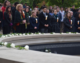 Rose Laying Ceremony commemorates the lives lost in Pan Am Flight 103