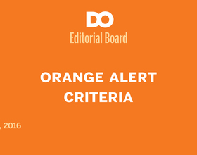 Orange Alert system warrants reevaluation