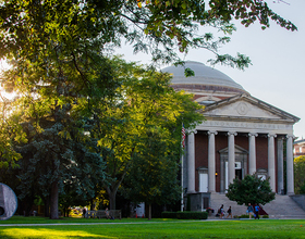 Construction update: Glass doors installed at Schine Student Center, renovations to Hendricks Chapel planned