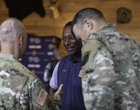 How SU Athletics has embraced the university’s quest to be the No. 1 school for veterans