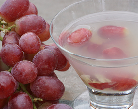 Grapes & Roses is a romantic Pisco cocktail sure to woo your Valentine