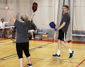 You probably haven't heard of pickleball, but this couple plays for about 15 hours a week