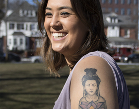 Senior’s tattoos tell story of journey with depression, anxiety