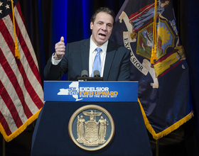 Cuomo announces his free college plan has support from 17 US representatives from New York