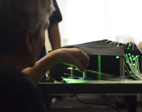 These graduate students are building a literal green room