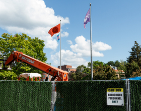 Construction update: Seating added to promenade, classroom updates completed in preparation for fall semester