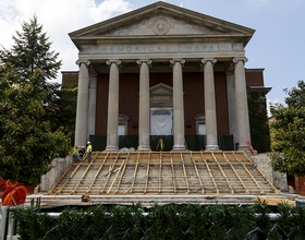 Construction update: Hendricks Chapel work nears completion