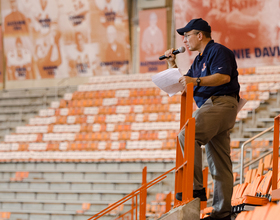 Director of athletic bands brings new energy to the SU Marching Band