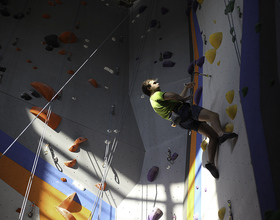 Climb the ever-changing walls at Central Rock Gym, now open in Syracuse