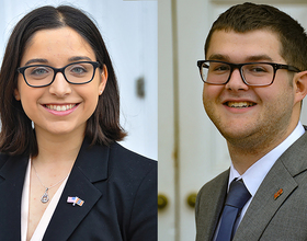 Transcript: Student Association hopefuls Kaitlyn Ellsweig and Ryan Houck sit down with The Daily Orange Editorial Board