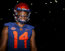 GROWING UP: Evan Foster’s physical transformation in high school brought him to SU. He’s hoping a similar jump gets him to the NFL.