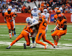 Syracuse’s defense makes the critical stops in 40-37 double-overtime win against UNC