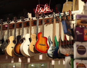 Video: Ish Guitars: A candy store for Syracuse musicians