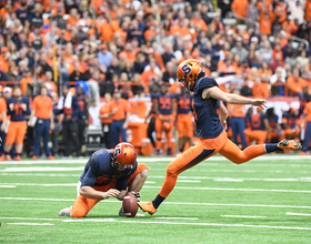 Andre Szmyt becomes SU’s single-season points leader against Louisville