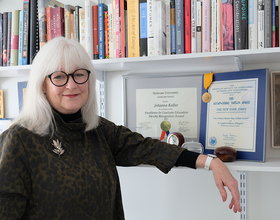 Newhouse professor Johanna Keller retires after 16 years