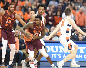 Syracuse's reliance on Elijah Hughes evident in loss to Virginia Tech