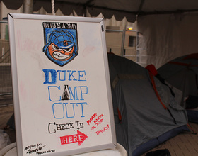 ‘Cool Kids’ claim top spot at Otto’s Army campout before Syracuse-Duke game