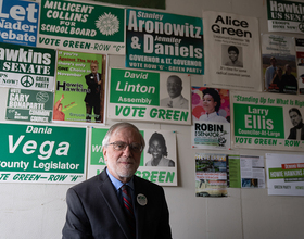 Syracuse resident Howie Hawkins is running for president. Winning isn't the goal.