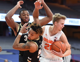 Syracuse scrapes by Bryant, 85-84, to tip-off strange season