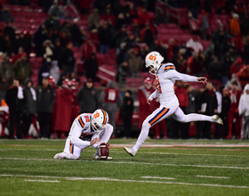 Andre Szmyt on cusp of SU all-time field goal record heading into final game