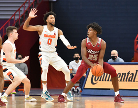 Syracuse buries Rider 87-52 for 1st 3-0 start since 2017