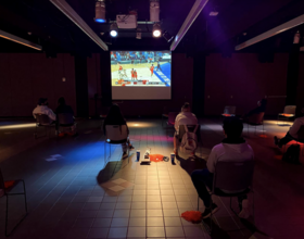 Inside SU's Schine Sweet 16 watch party, 1st since pandemic began