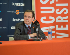 John Wildhack talks new hires, Carrier Dome capacity limits at press conference