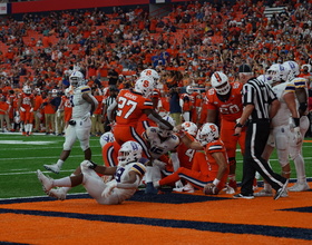 Despite blowout win over UAlbany, SU ties program-record of 16 penalties