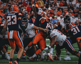 The next day: SU finally found a balanced run- and pass-offense. It’s just not 50/50.