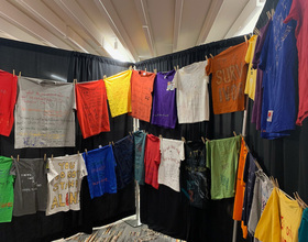 The Clothesline Project raises awareness about sexual, relationship violence