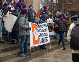 Syracuse Graduate Employees United maps road to formal unionization