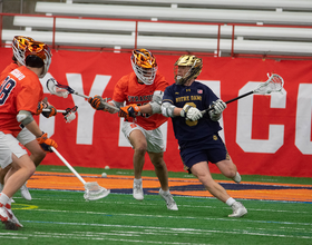 Syracuse allows 9 unanswered goals in 4th quarter, falls 20-12 to No. 3 Notre Dame